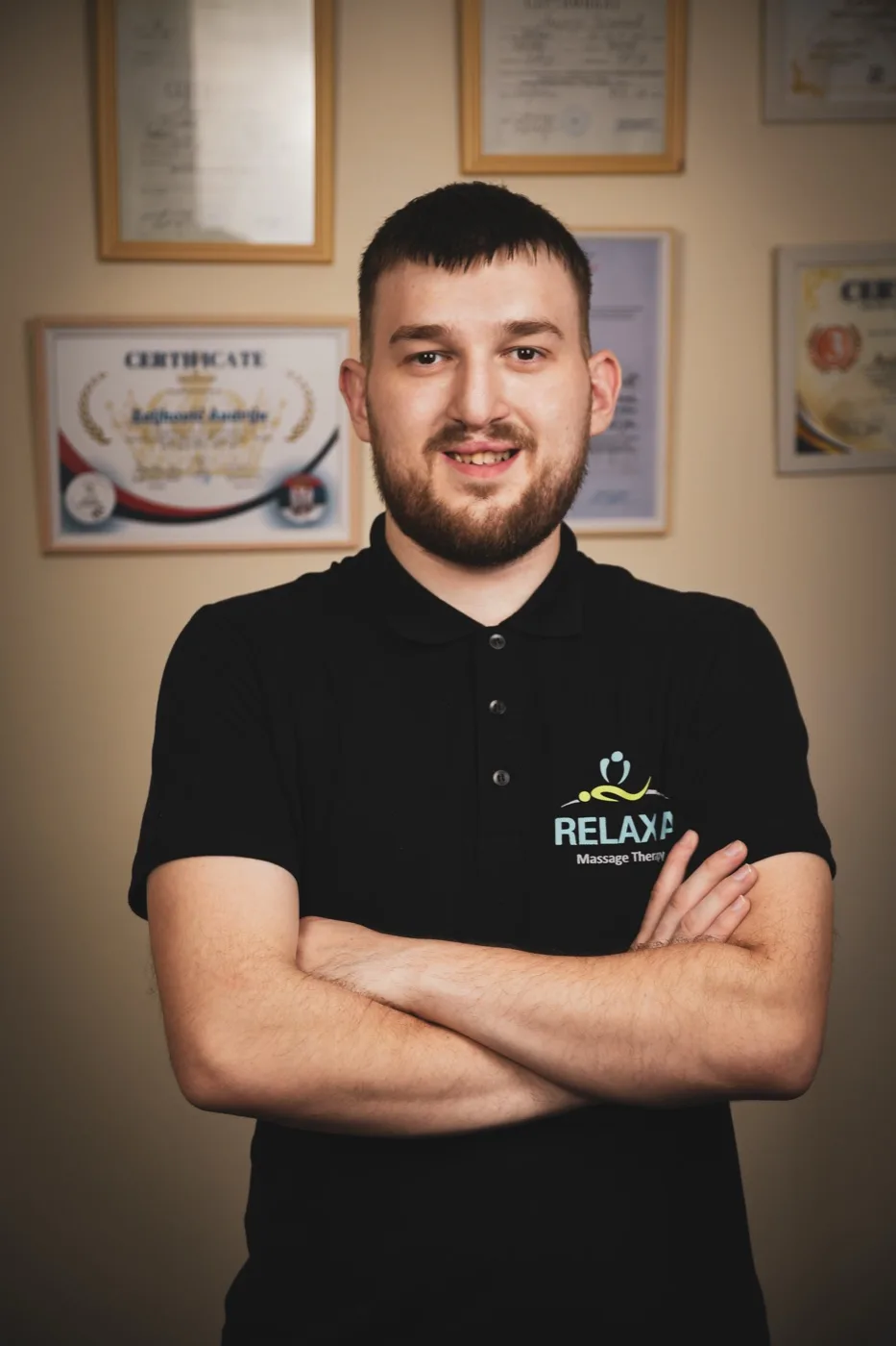 Andrija Zeljković, masažni terapeut u Relax A Massage studiju u Pančevu