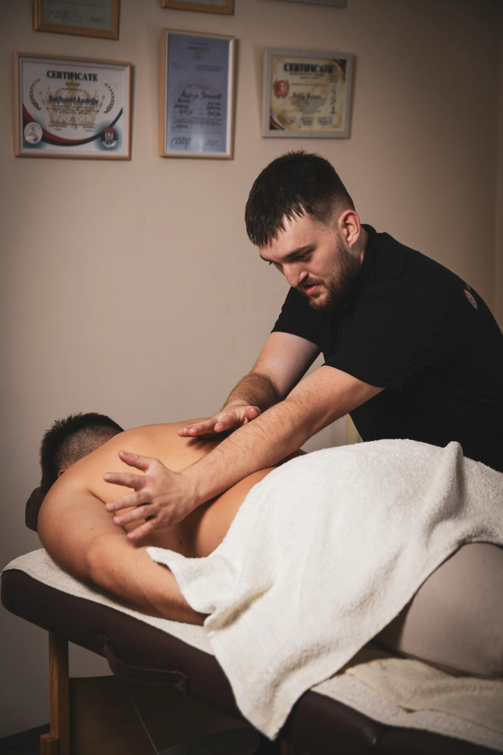 Sportska masaža u Relax A Massage studiju u Pančevu